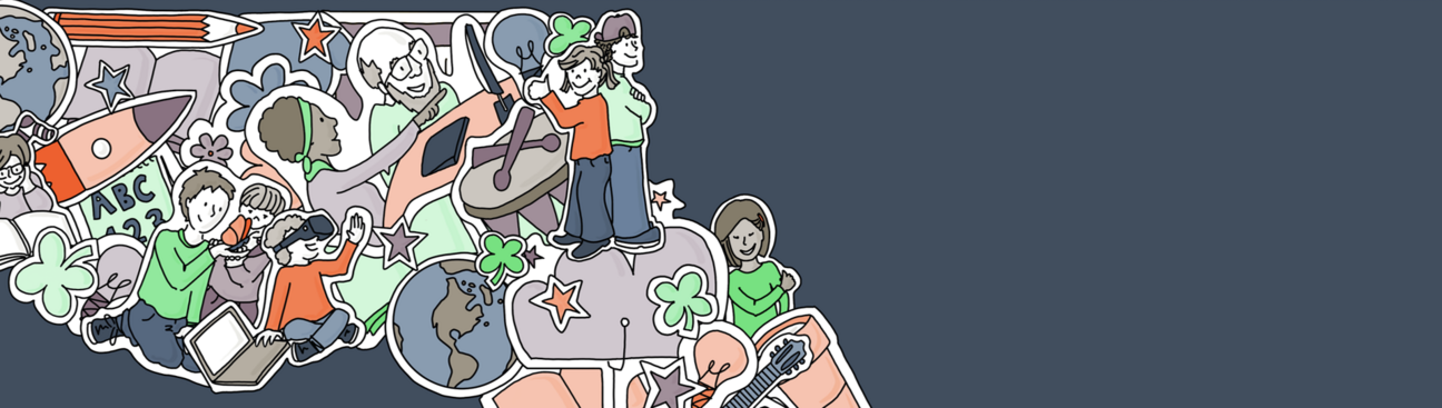 Keyvisual Schule21 macht glücklich