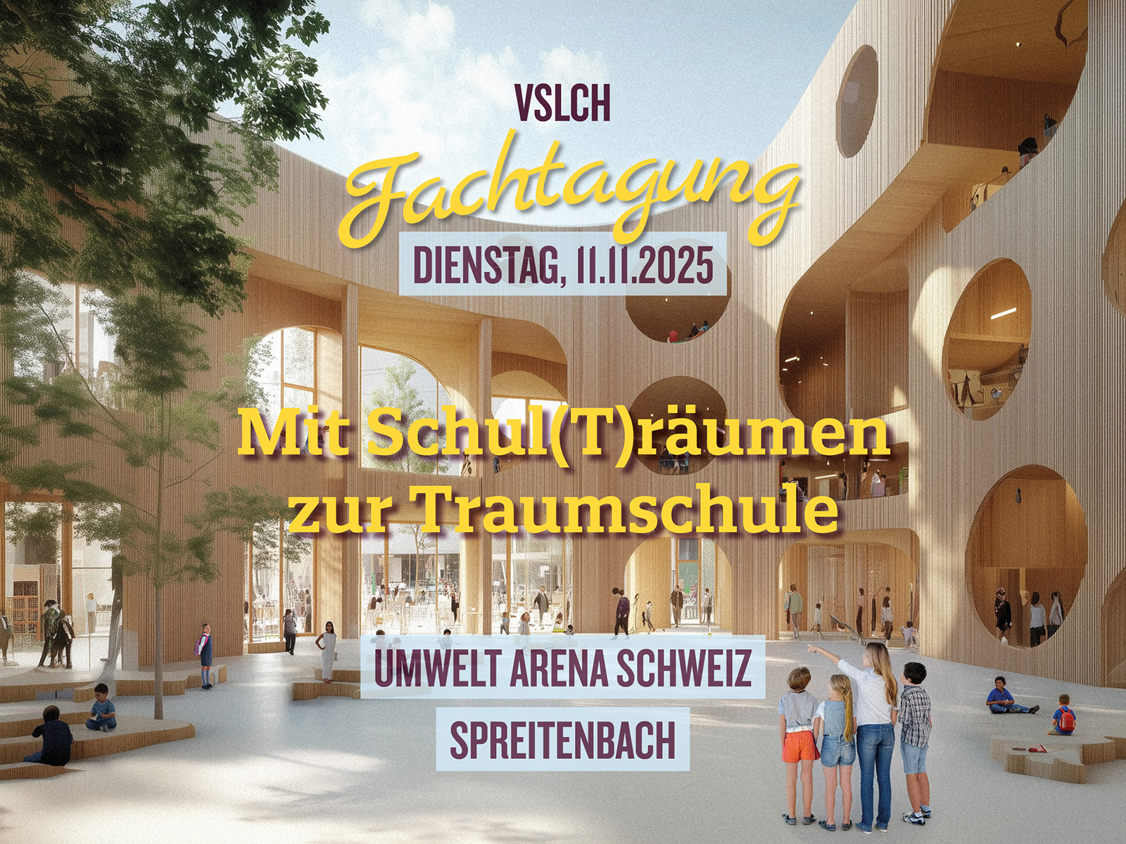 Rund 550 Schulleitende an der VSLCH-Fachtagung vom 11.11.25