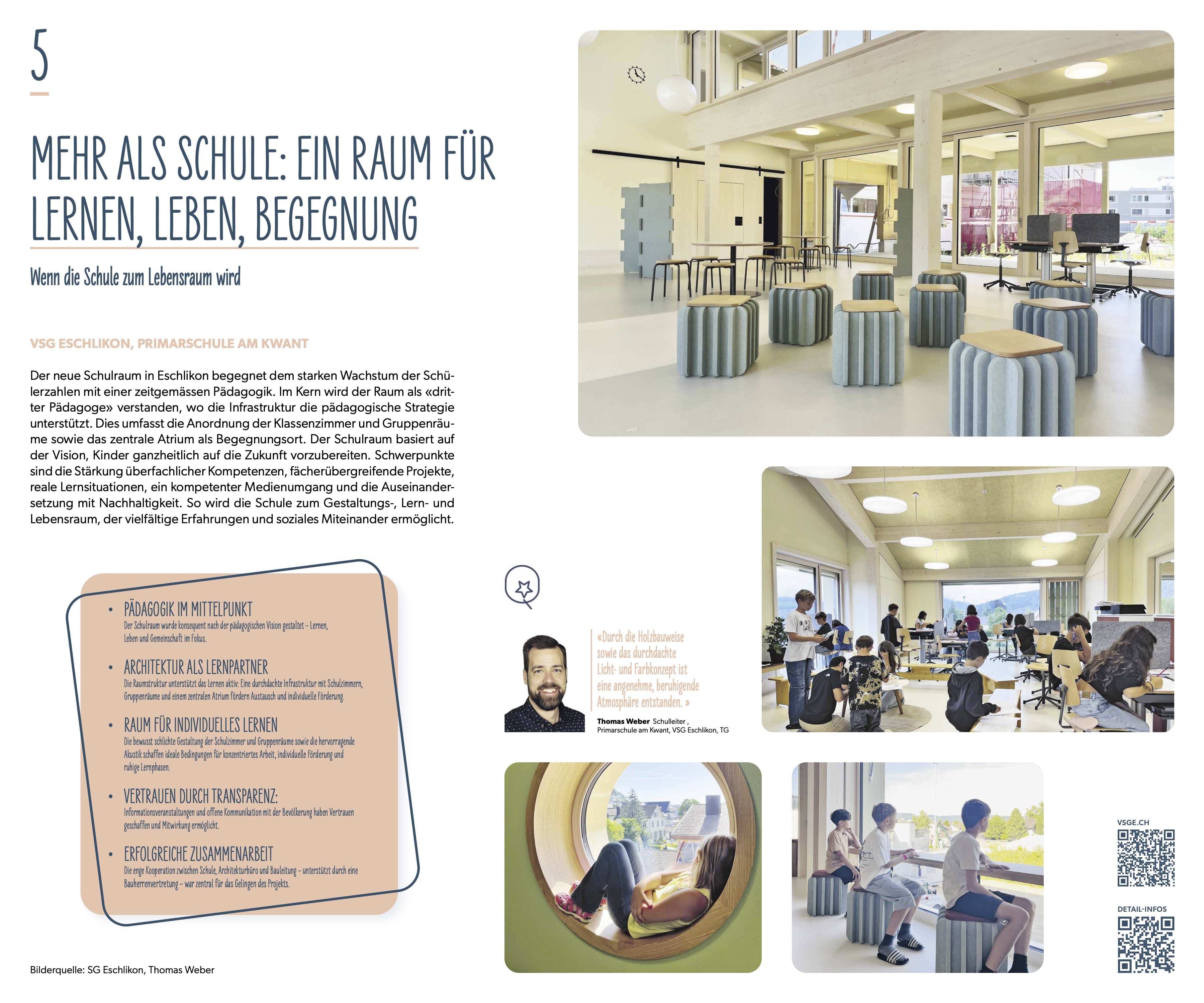 Mehr als Schule: Ein Raum für Lernen, Leben, Begegnung